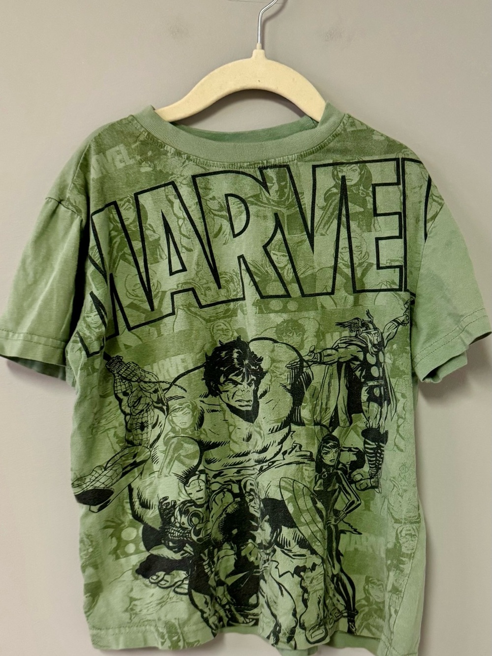 Marvel Short Sleeve Kids Superhero Tee